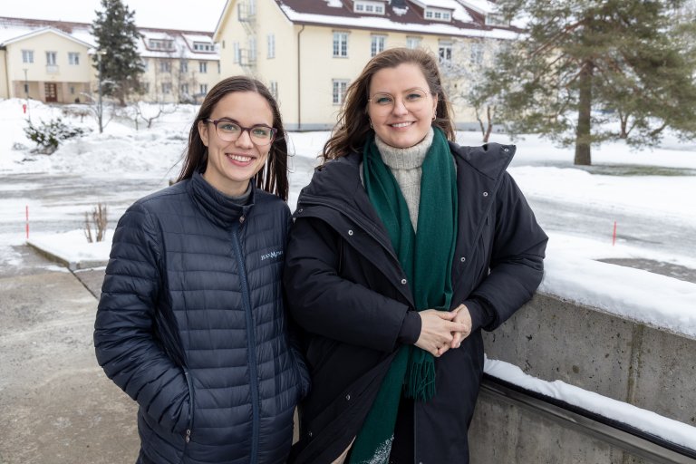 Portrett av Susanne Glenna  og Ingunn Helene Landsend Monsen.